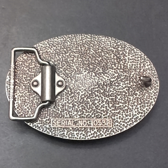 I'd Rather Be Golfing Mens Silver Metal Belt Buckle. - Picture 2 of 4
